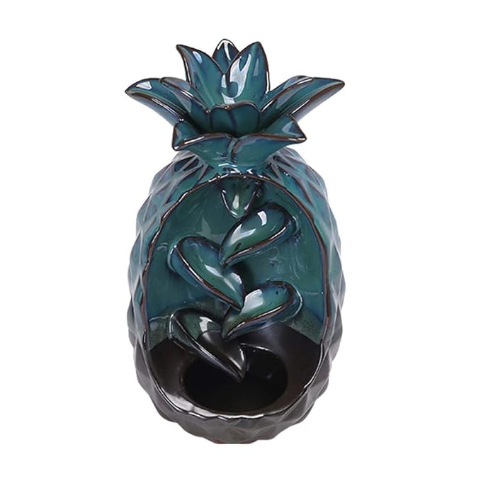 Ceramic Pineapple Incense Burner