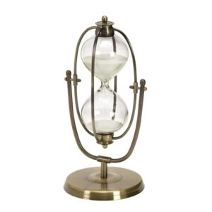 Antique Brass Hourglass Sand Timer