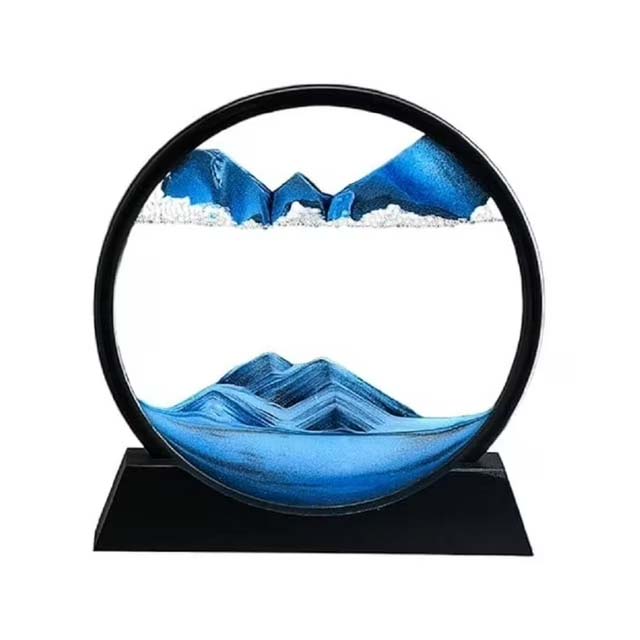 DYNAMIC 3D HOURGLASS DEEP SEA SANDSCAPE