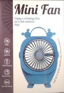 Mini Portable Fan – Enjoy a Cool Breeze Anytime, Anywhere